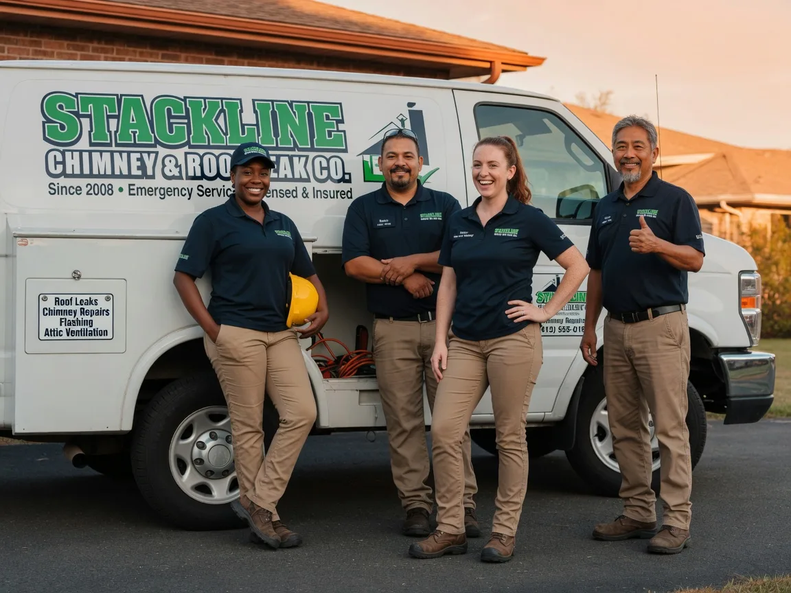 Chimney flashing repair company in Lane, SC